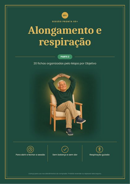 Capa da Parte 2, Alongamento e respiração